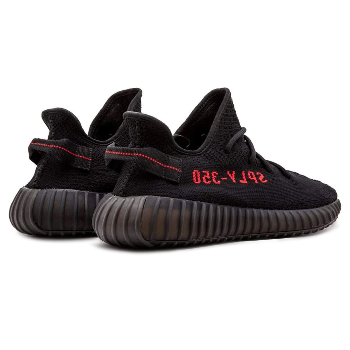 Adidas Yeezy Boost 350 V2 Bred Core Black Red Sneakers