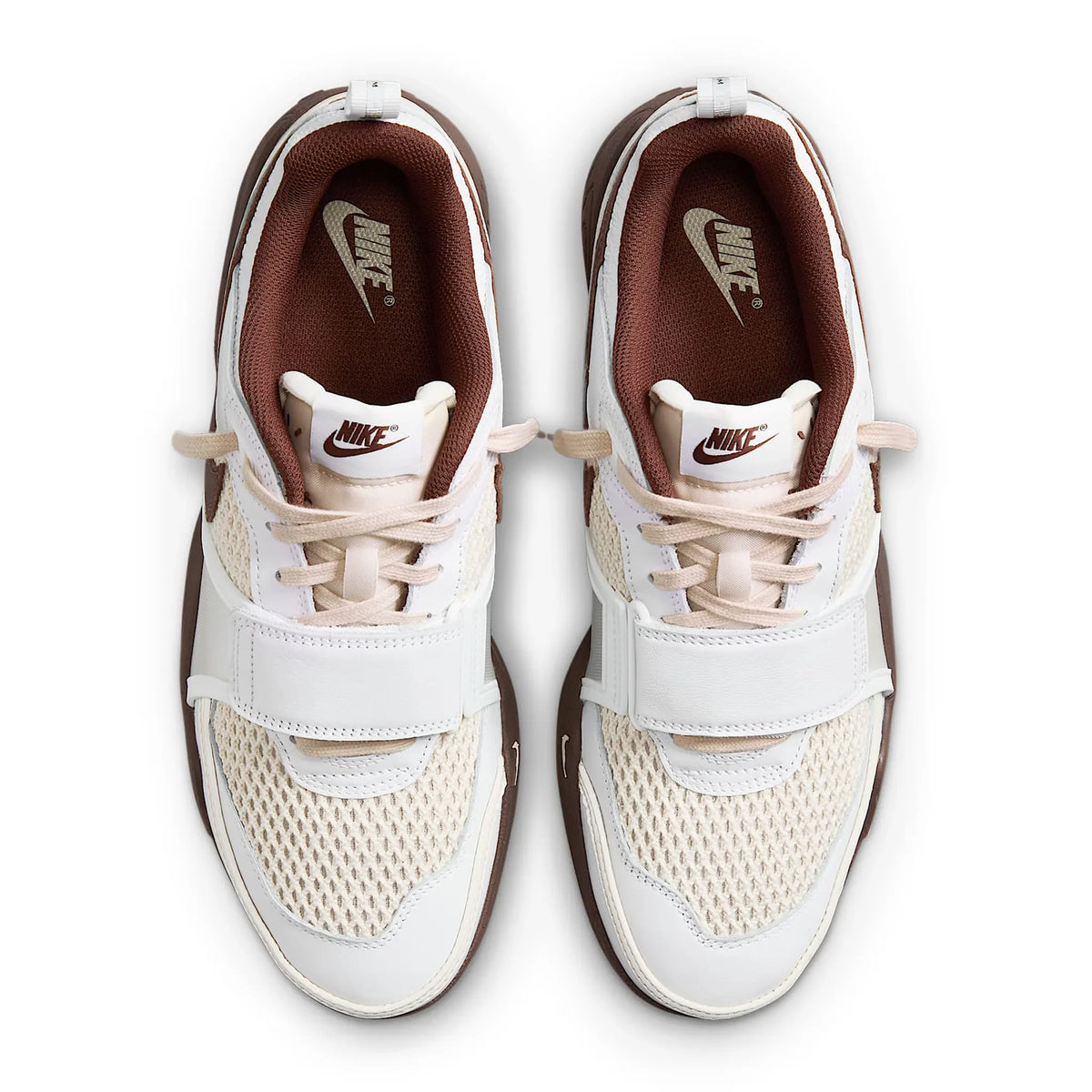 Travis Scott x Nike Zoom Field Jaxx Light Chocolate Sneakers - Beige