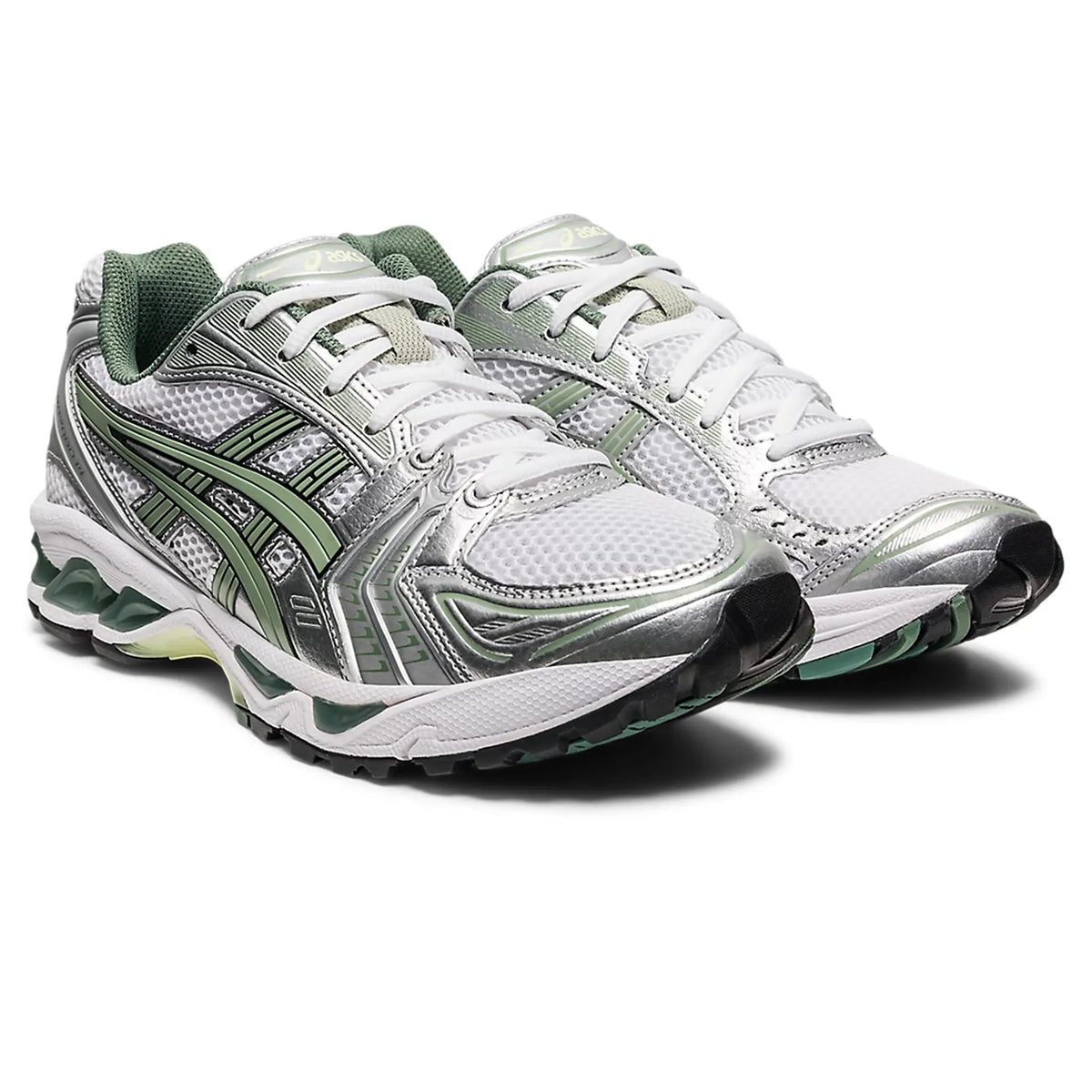 ASICS Gel-Kayano 14 White Slate Grey Sneakers