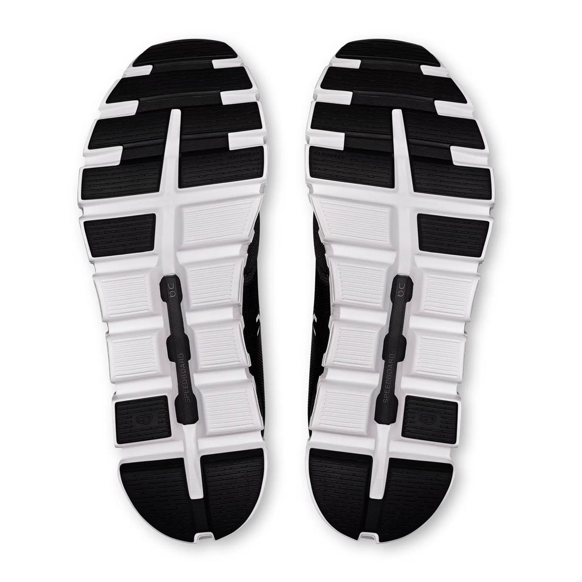 On Running Cloud 6 Black White - Women's Athletic Shoes
