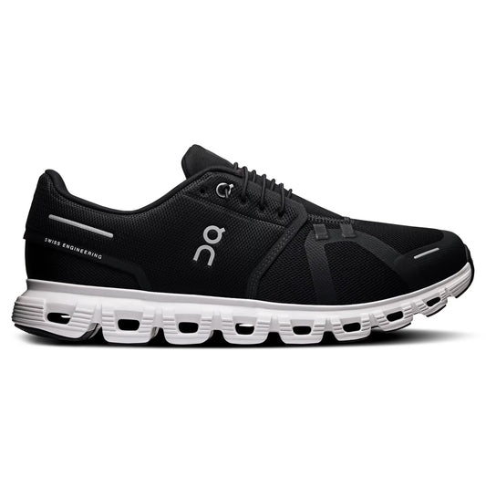 On Running Cloud 6 Black White - Women's Athletic Shoes