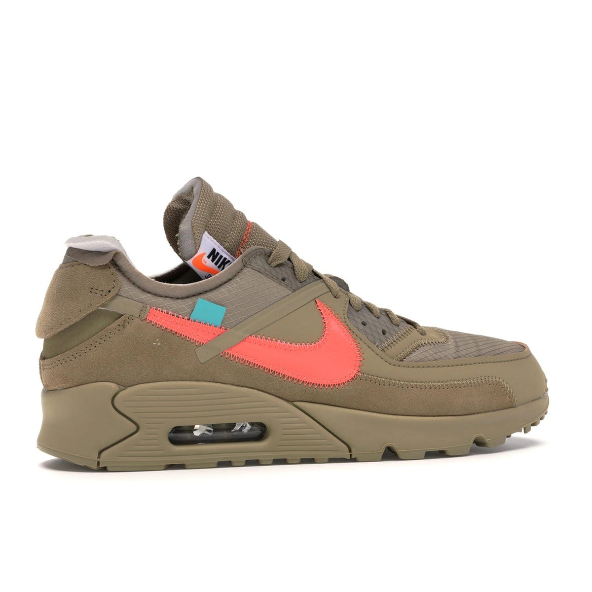 Nike x Off-White Air Max 90 Desert Ore Sneakers - Brown