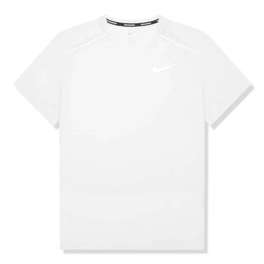 Nike Dri-FIT 1.0 White Miler Running T-Shirt