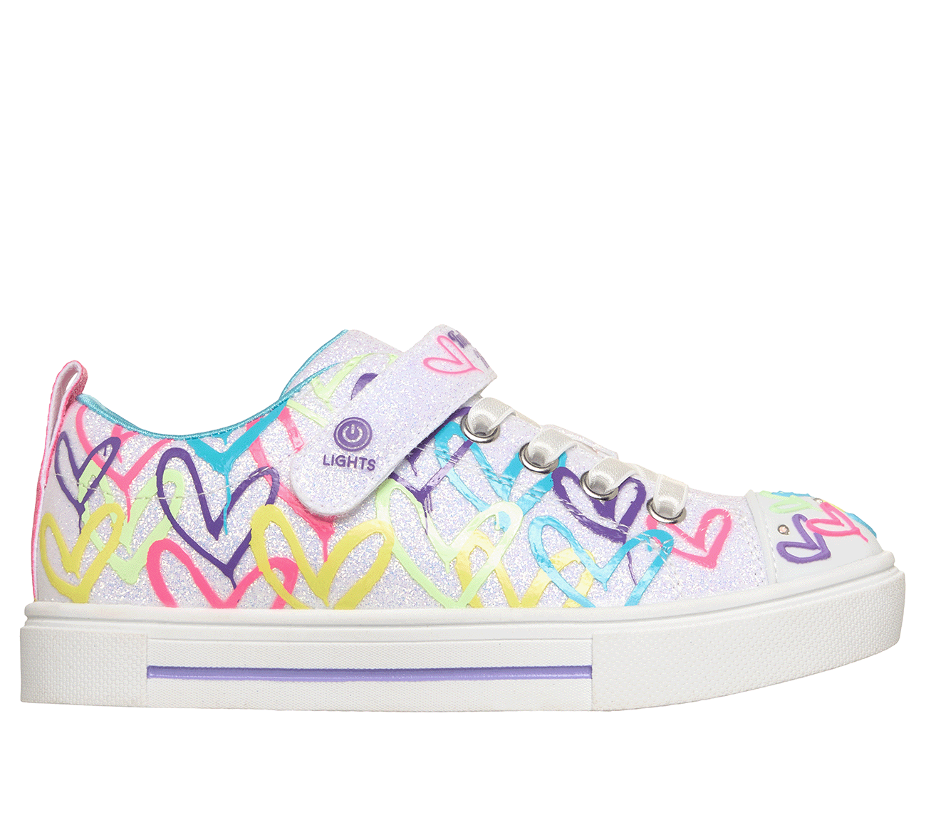Twinkle Toes JGoldcrown: Twinkle Sparks - Love Medley, WHITE / MULTI