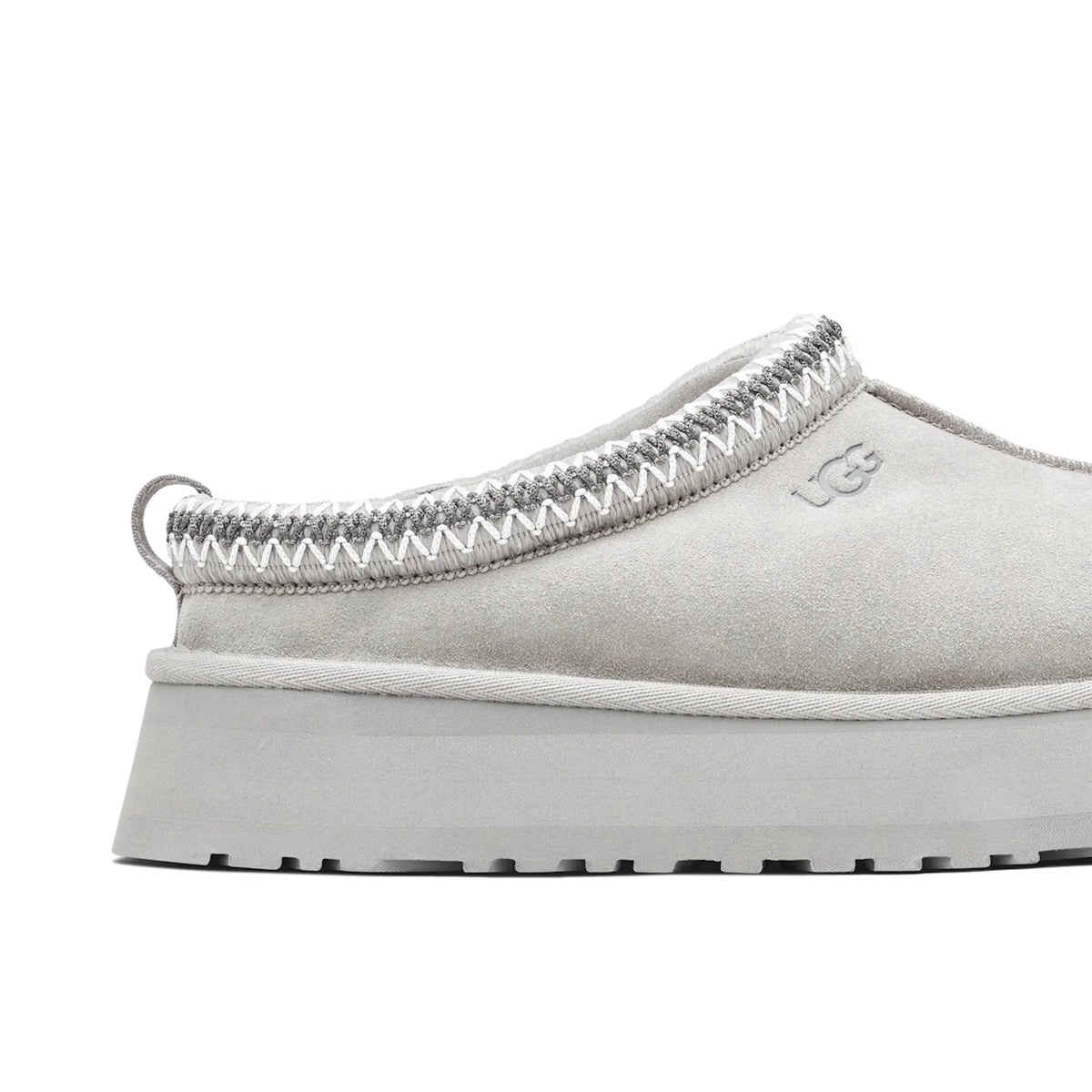 UGG Tazz Platform Seal Grey Slippers - Women's