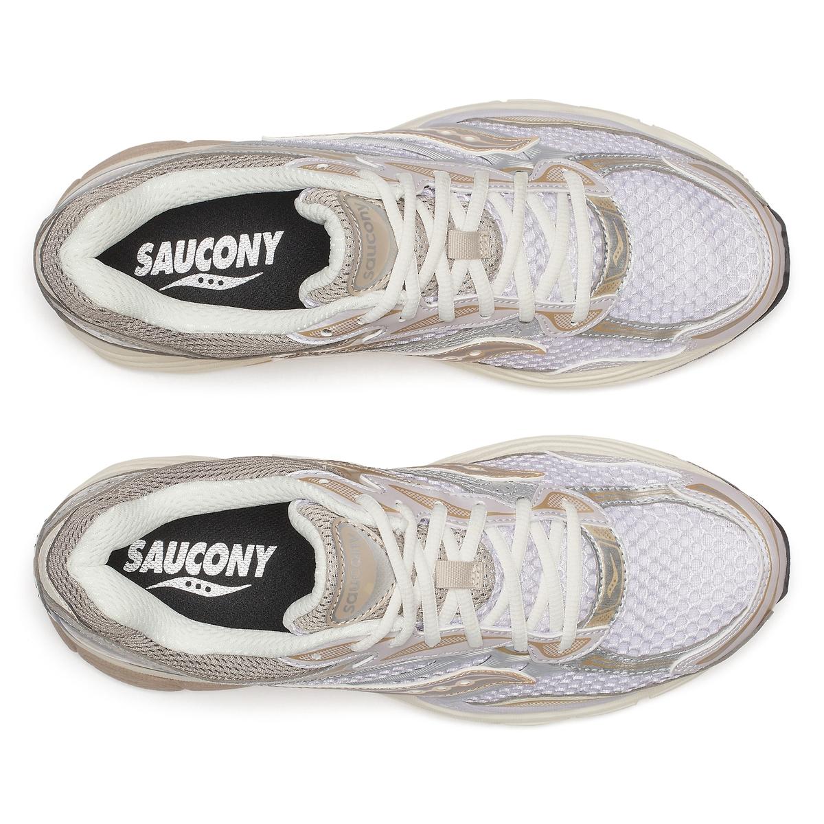 Saucony Progrid Omni 9 Grey Lilac Sneakers