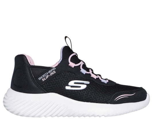 Skechers Slip-ins: Bounder - Simple Cute, BLACK
