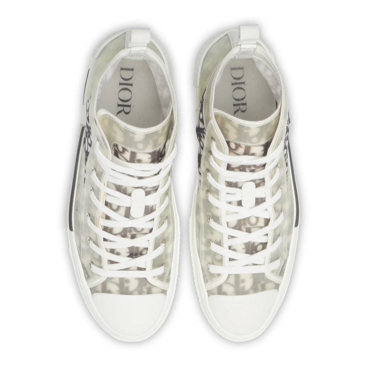 Preloved - Dior B23 Dior Oblique High White Black Sneaker