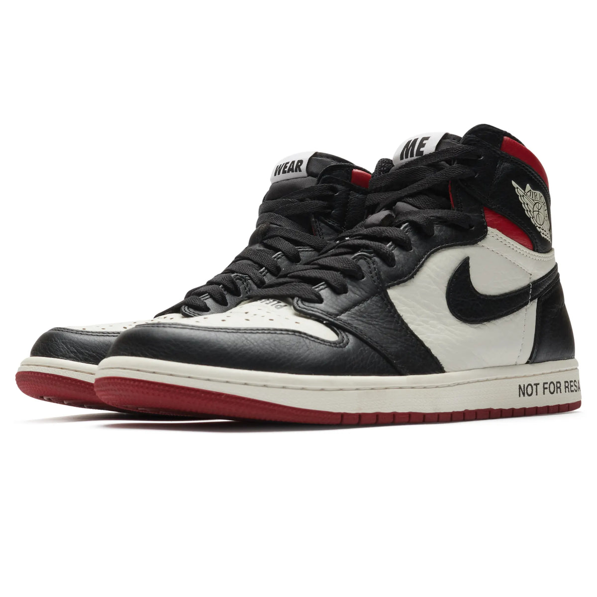 Preloved - Air Jordan 1 Retro High OG NRG Not For Resale Sneakers - Red
