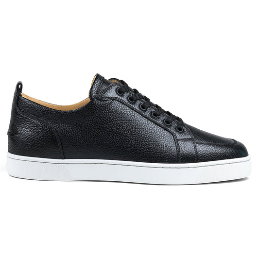 Christian Louboutin Rantulow Flat Grain Black Sneaker