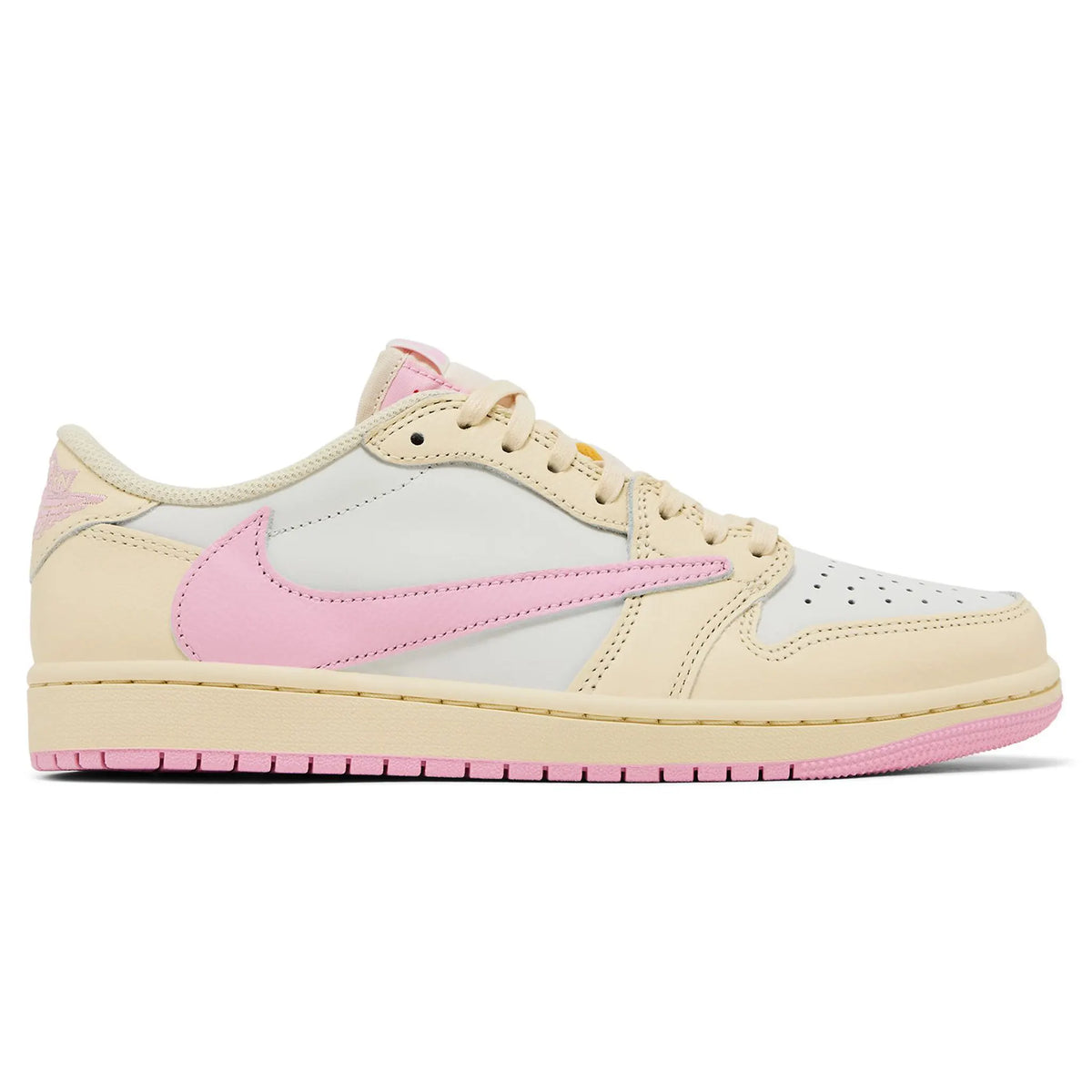 Travis Scott x Air Jordan 1 Low OG Shy Pink Sneakers