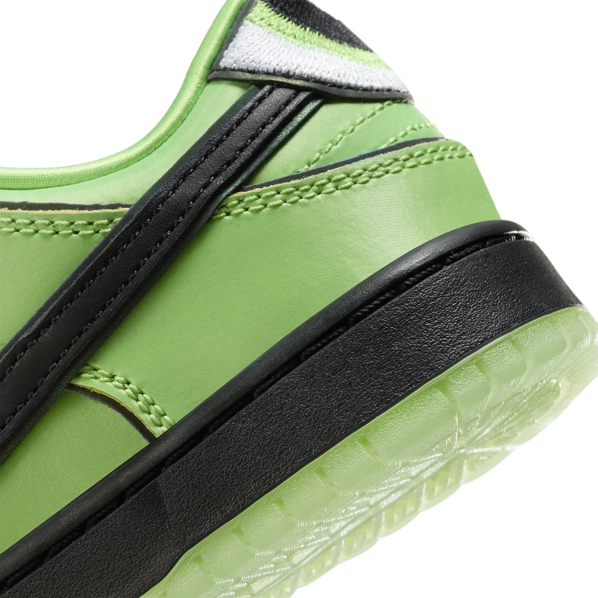 The Powerpuff Girls x Nike SB Dunk Low Buttercup (PS) Sneakers - Green