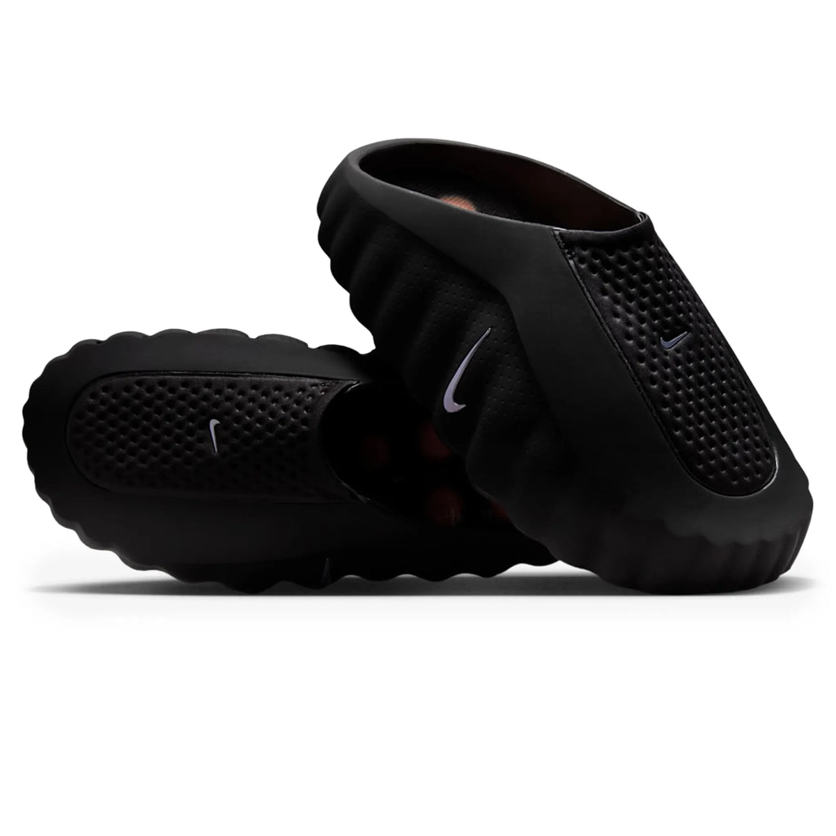 Nike Mind 001 Pregame Black Chrome Mules