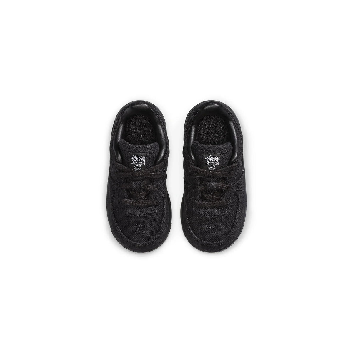 Stussy x Nike Air Force 1 Low Black (TD) Sneakers
