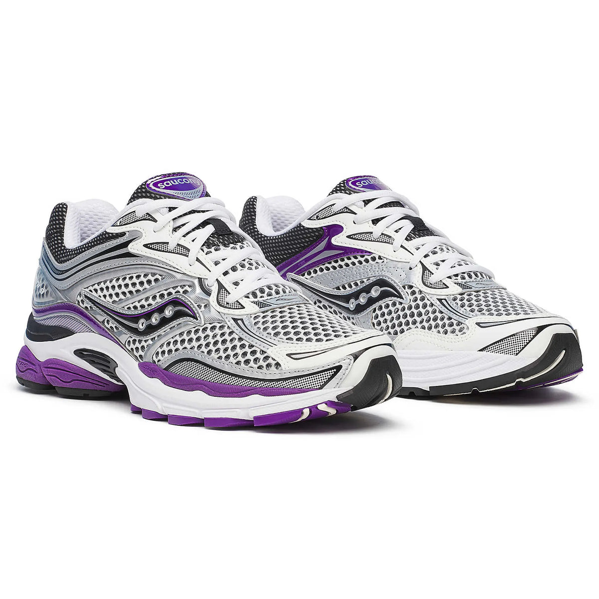 Saucony Progrid Omni 9 Silver Purple Sneakers