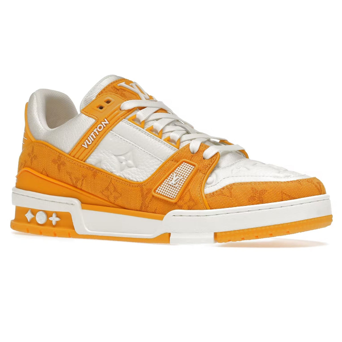 Louis Vuitton LV Monogram Yellow Denim Sneaker