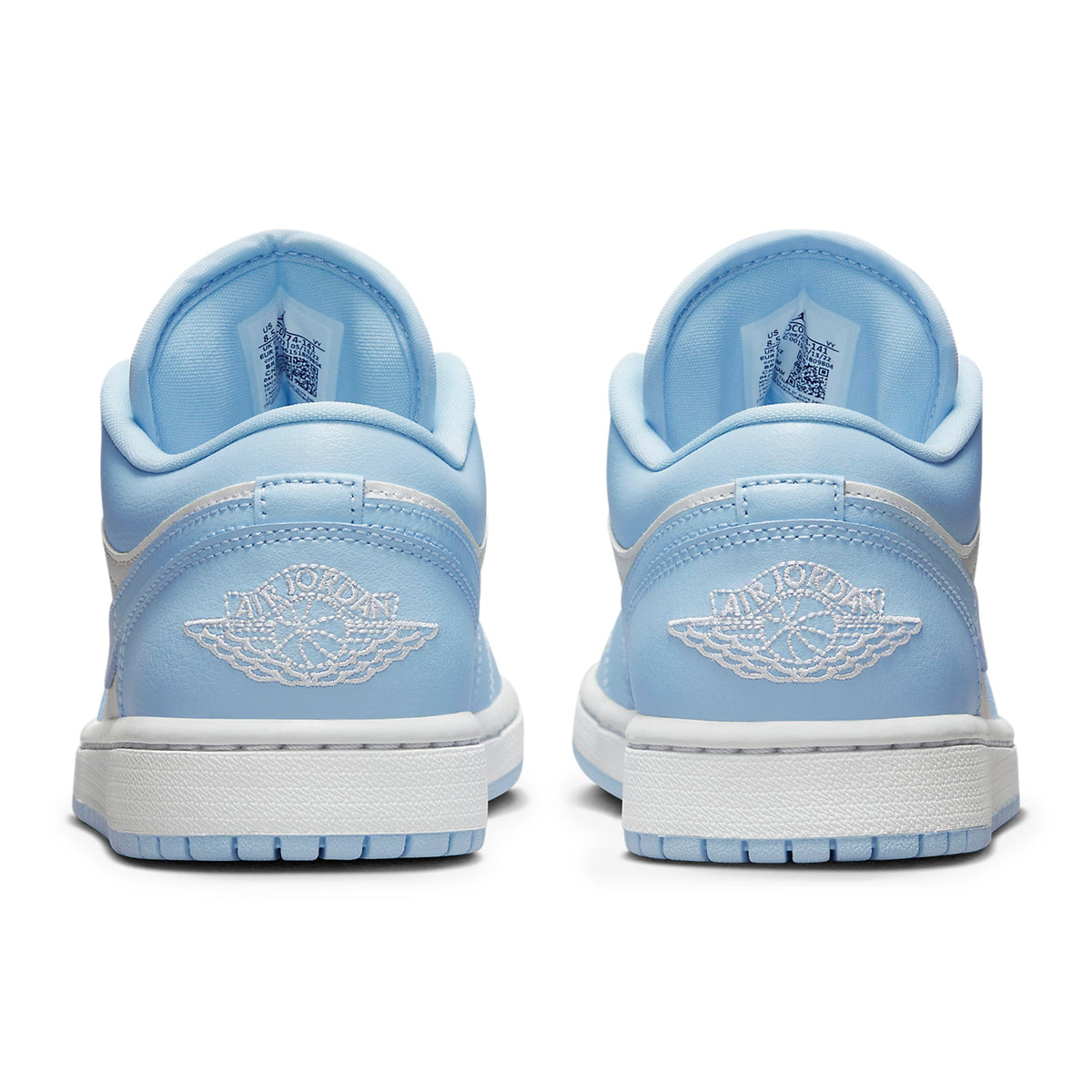 Air Jordan 1 Low Aluminum - Women's Sneakers - Blue