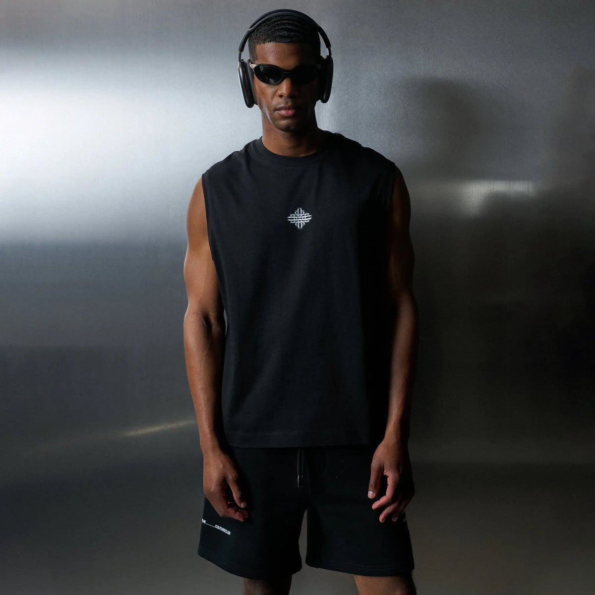 The Couture Club Luxury In Motion Emblem Black Vest
