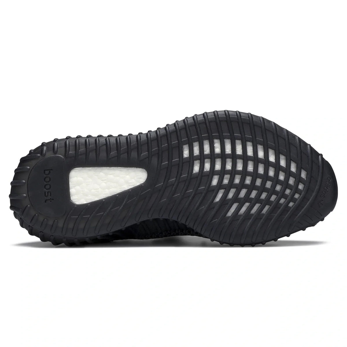 Adidas Yeezy Boost 350 V2 Static Black Non Reflective Sneakers