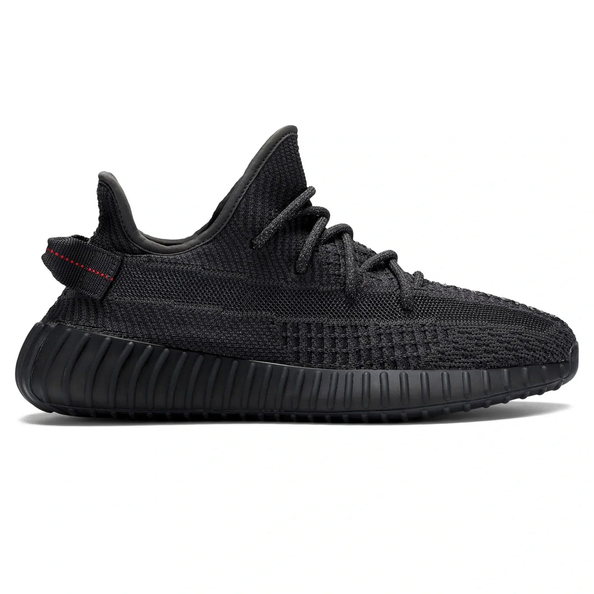 Adidas Yeezy Boost 350 V2 Static Black Non Reflective Sneakers
