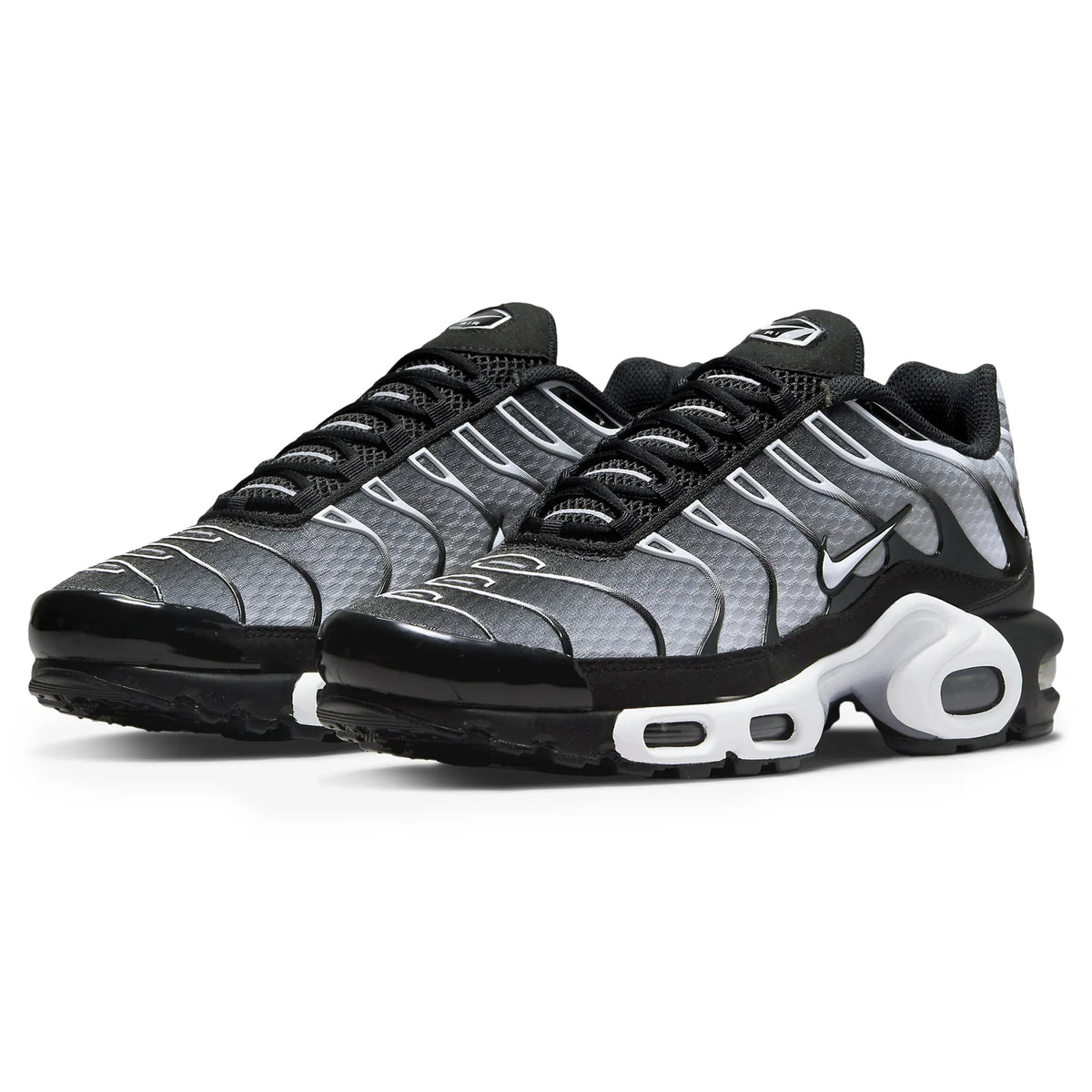 Nike TN Air Max Plus Black Metallic Silver Sneakers