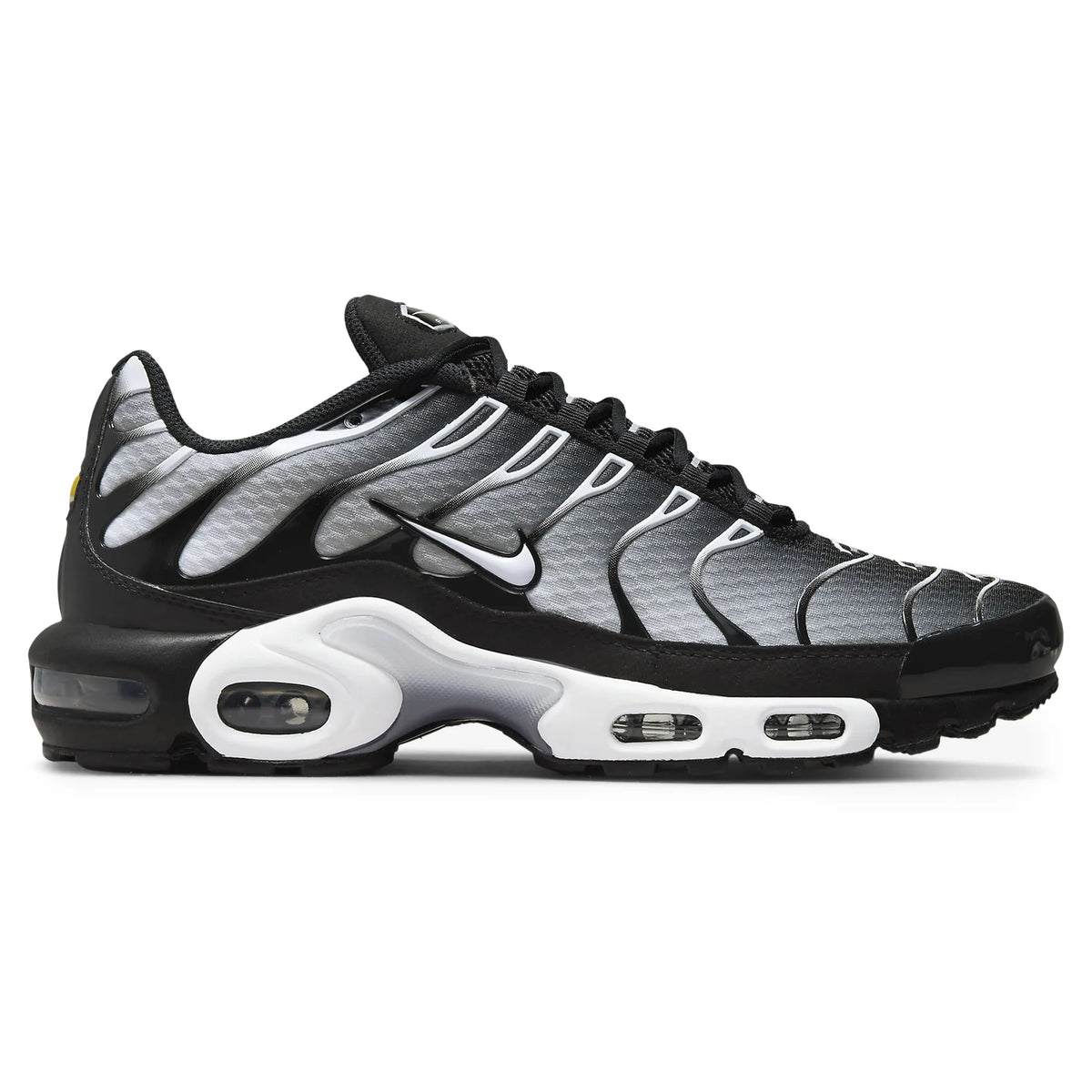 Nike TN Air Max Plus Black Metallic Silver Sneakers
