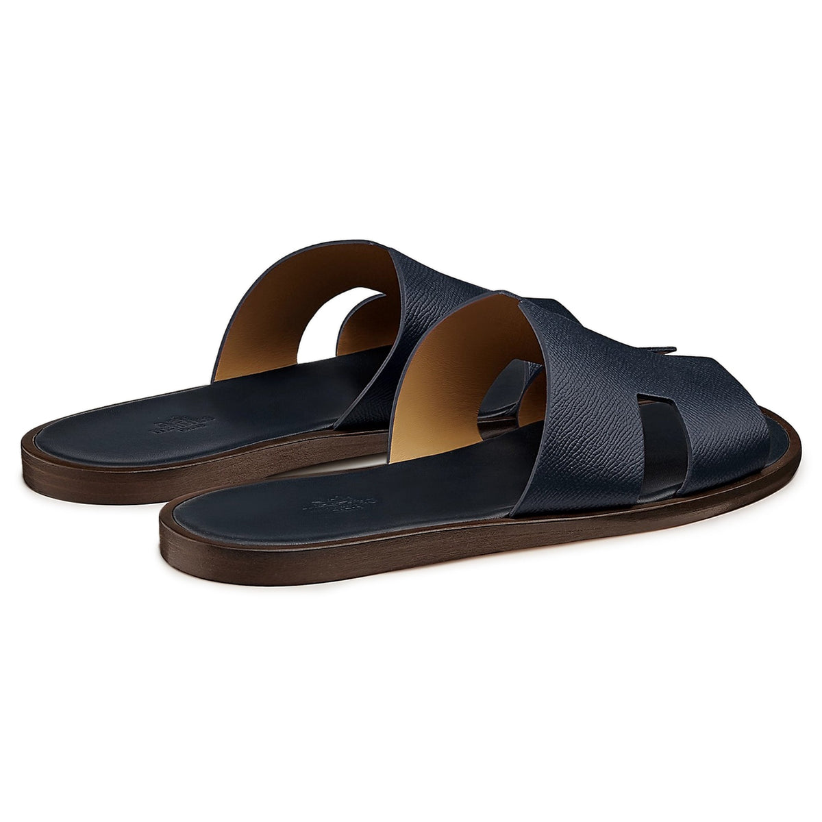 Hermès Paris Izmir Marine Sandal - Blue
