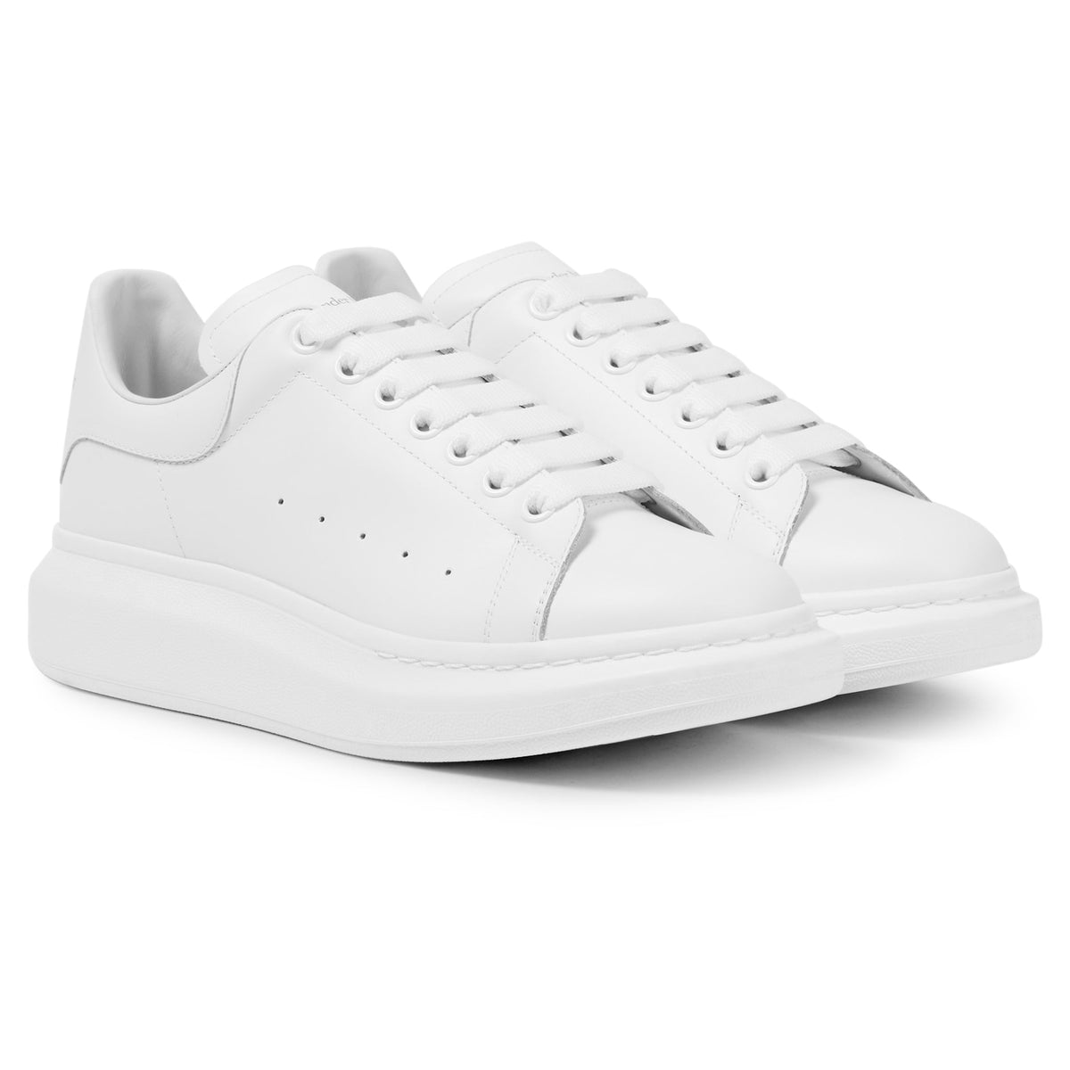 Alexander Mcqueen Raised Sole White Sneaker - Women's