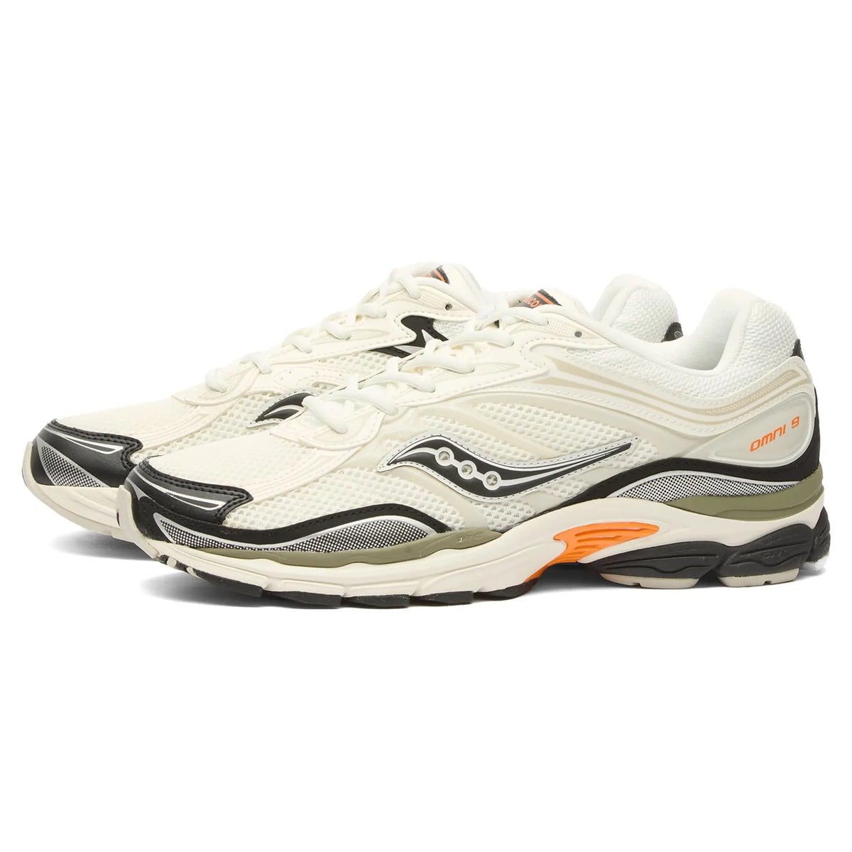 Saucony Progrid Omni 9 White Turmeric Sneakers