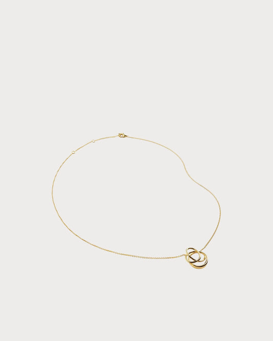 MONICA VINADER Nura Wrap 18ct Yellow Gold-Plated Vermeil Sterling-Silver Pendant Necklace(Gold)